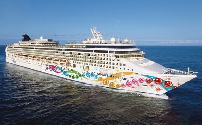 Norwegian Pearl ship aerial