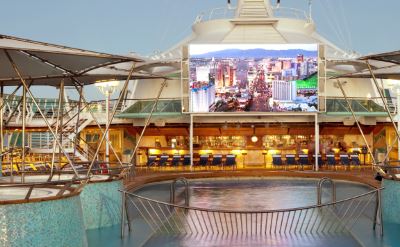 Royal Caribbean Rhapsody of the Seas outdoor movies